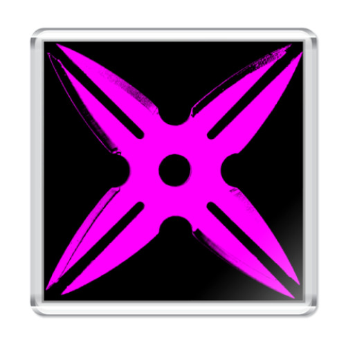 Магнит с принтом   Shuriken