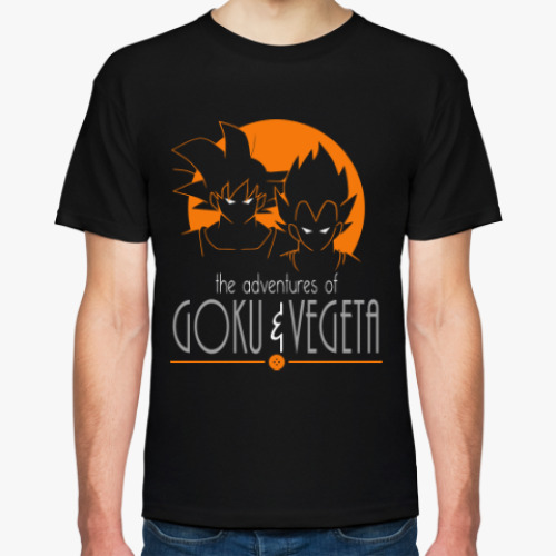 Футболка с принтом Гоку (Жемчуг дракона)