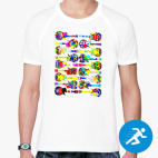 Мужская спортивная футболка