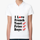 Женская рубашка поло