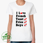 Женская футболка органик