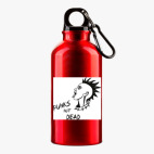 Металлическая бутылка 400 мл UV-DTF