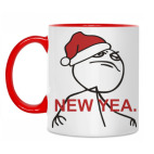 Двухцветная кружка NEW YEA.