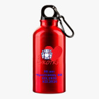 Металлическая бутылка 400 мл UV-DTF