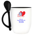 Кружка с ложкой