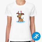 Женская спортивная футболка