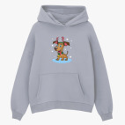 Толстовка худи оверсайз