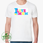 Мужская футболка органик