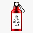 Металлическая бутылка 400 мл UV-DTF