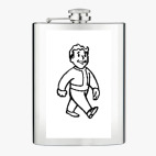 Фляжка стальная