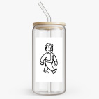 Банка с бамбуковой крышкой