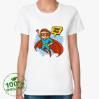 Женская футболка органик