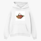 Толстовка худи оверсайз