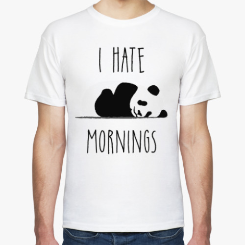 Футболка I Hate Mornings