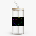 Банка с бамбуковой крышкой