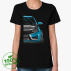 Женская футболка органик