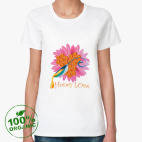 Женская футболка органик