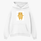 Толстовка худи оверсайз