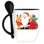 Кружка с ложкой