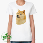 Женская футболка органик