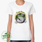 Женская футболка органик