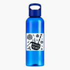 Прозрачная спортивная бутылка