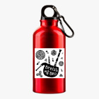 Металлическая бутылка 400 мл UV-DTF