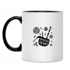 Кружка двухцветная