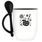 Кружка с ложкой