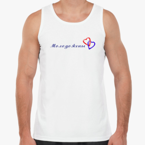 Майка с принтом Молодожены