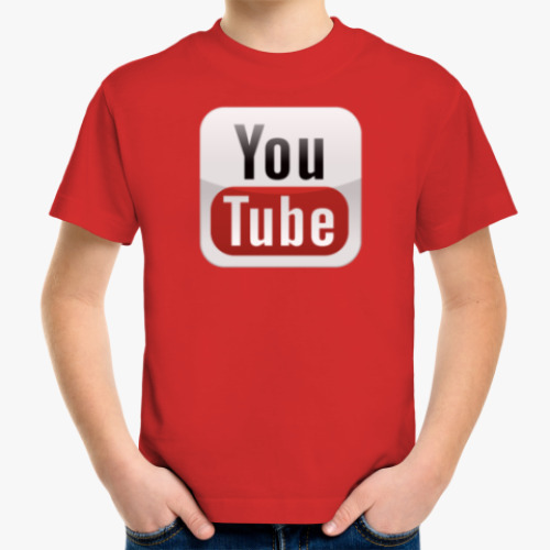 Детская футболка YouTube