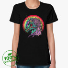 Женская футболка органик