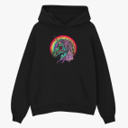 Толстовка худи оверсайз