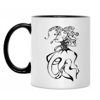 Кружка двухцветная