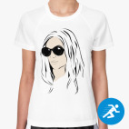 Женская спортивная футболка