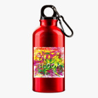 Металлическая бутылка 400 мл UV-DTF