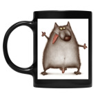 Кружка цветная UV-DTF