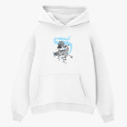 Толстовка худи оверсайз