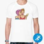 Мужская спортивная футболка