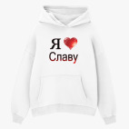 Толстовка худи оверсайз