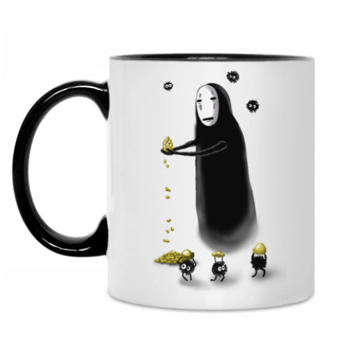 Кружка с принтом Безликий 1