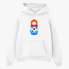 Толстовка худи оверсайз