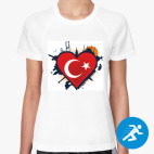 Женская спортивная футболка