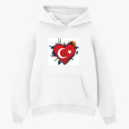 Толстовка худи оверсайз