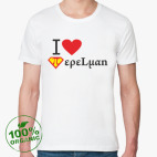 Мужская футболка органик