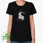 Женская футболка органик