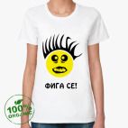 Женская футболка органик