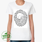 Женская футболка органик