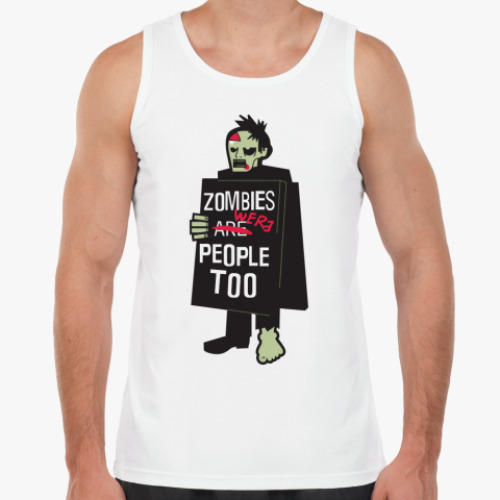 Майка с принтом Zombies