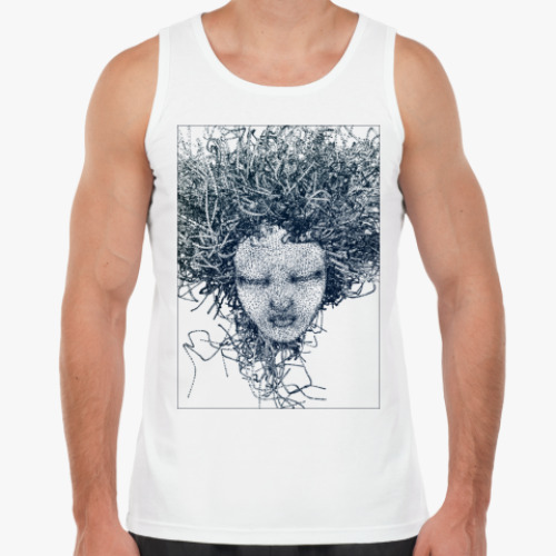 Майка с принтом mask